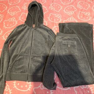 Juicy Couture Gray Tracksuit
